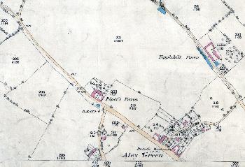 Aley Green in 1880 - north